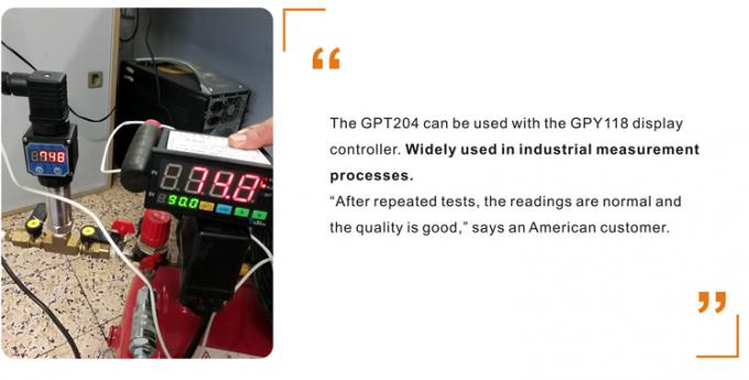 コンパクト 24VDC 工業用デジタル液圧トランスミッター 2